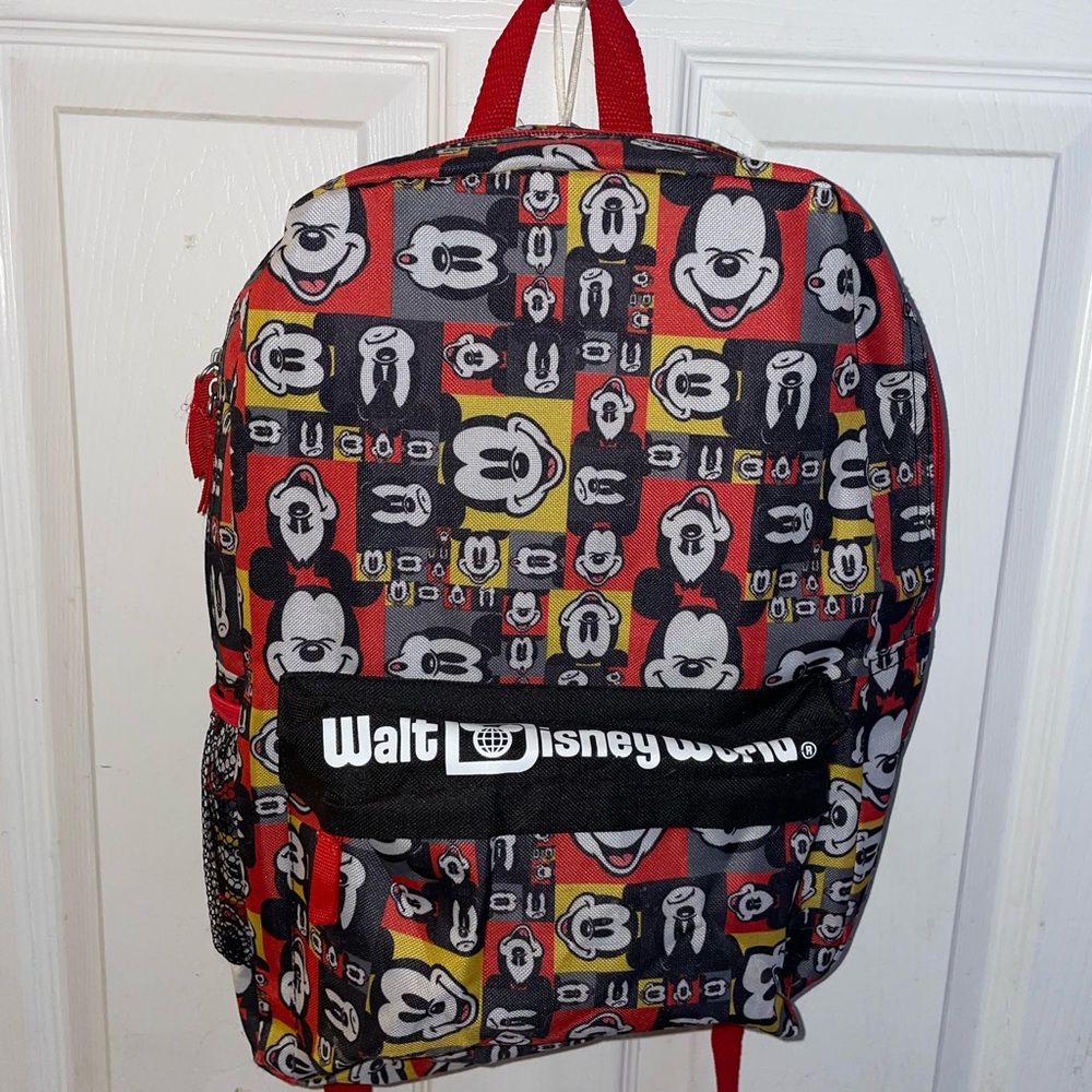 Authentic Disney World Mickey Mouse Backpack